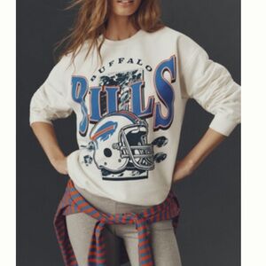 NWT Junkfood Buffalo Bills NFL Coversion Graphic Sweatshirt